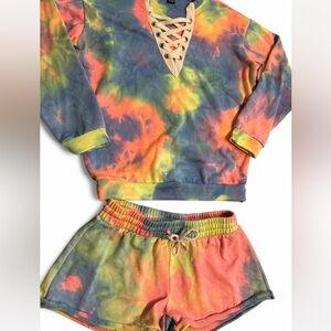 Tie Dye Sweatsuit set